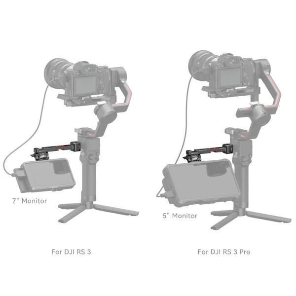SmallRig 3026B DJI RS 2 / RSC 2 / RS 3 / RS 3 Pro / RS 3 Mini / RS 4 / RS 4 Pro  için  Monitör Montaj Desteği