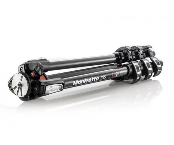 Manfrotto Mt190Cxpro4 190 Cf Tripod 4-S Horiz.Col.