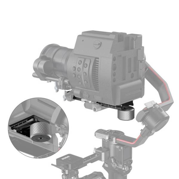 SmallRig 3031B DJI RS 2  Ronin-S Gimbal  için Hızlı Çıkarma Plakası
