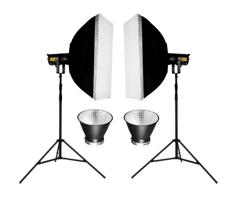 PATONA 4281 COB-200 Watt Bi Color İki'li Kit LED Video Işığı