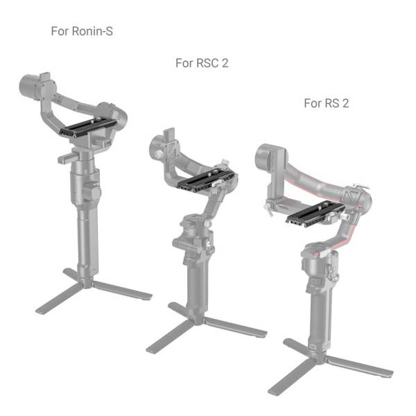 SmallRig 3158B DJI RS 2 / RSC 2 / Ronin-S / RS 3 / RS 3 Pro Gimbal için  Hızlı Çıkarma Plakası