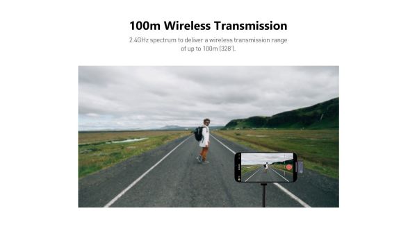 LUUCCO AirWave K2 (Lighting) Telefon için 2 Kişilik Kablosuz Yaka Mikrofonu