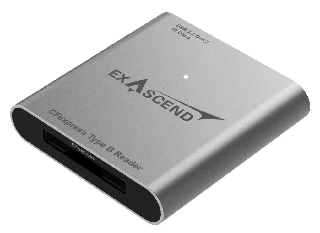 Exascend CFexpress Type B/SD Express/SD/microSD card reader (4in1)(Kopya)