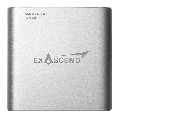 Exascend CFexpress Type B/SD Express/SD/microSD card reader (4in1)(Kopya)