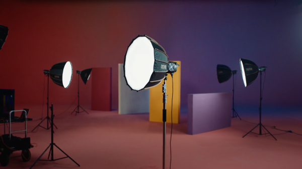 Zhiyun MOLUS B100 Bi-Color + Parabolic Softbox 60CM Çekim Seti