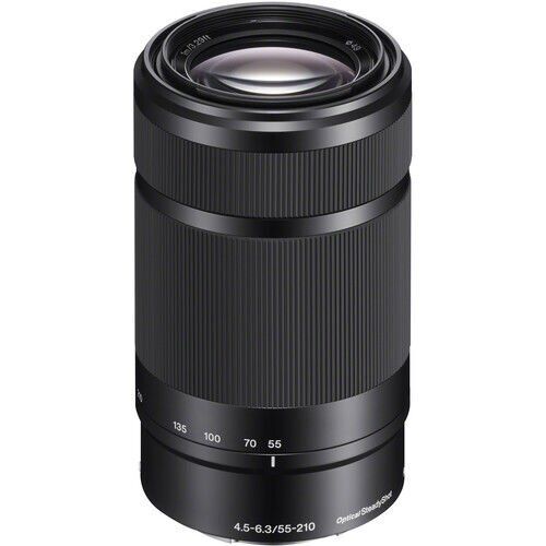 Sony E 55-210mm f/4.5-6.3 OSS Lens (Siyah)