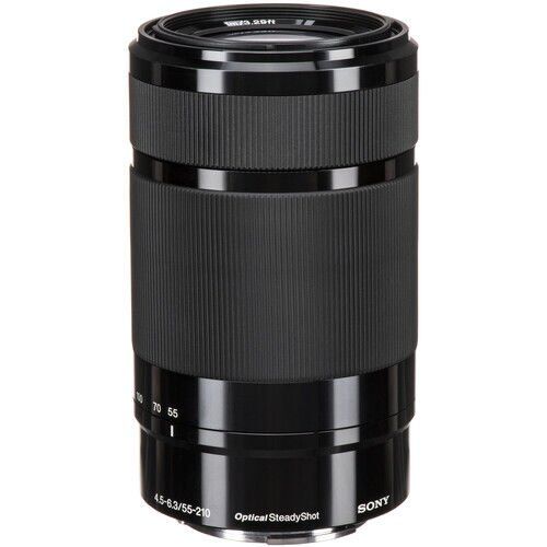 Sony E 55-210mm f/4.5-6.3 OSS Lens (Siyah)