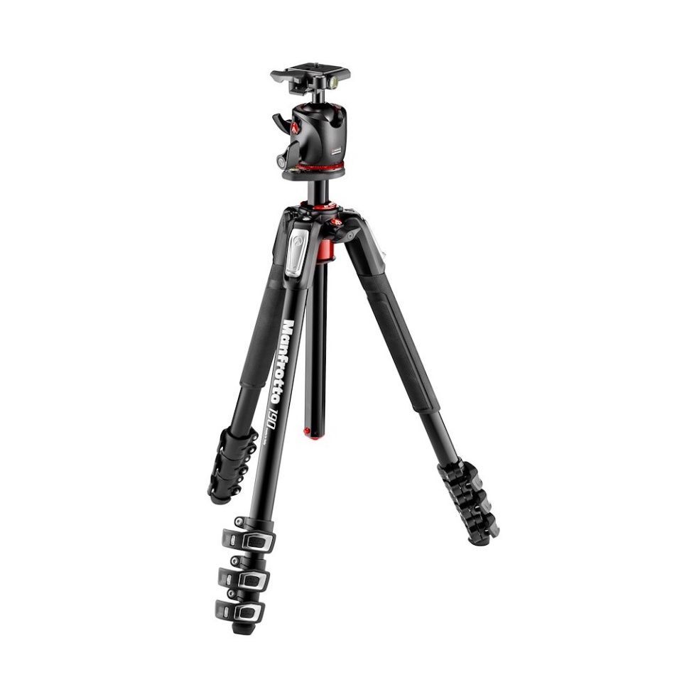 Manfrotto MK190XPRO4-BHQ2 190 Alu 4 Sec Kit Ball Head