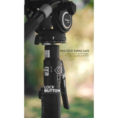 YC Onion FH60S Pineta Pro Karbon Fiber & Video Fluid Kafa Monopod Kit