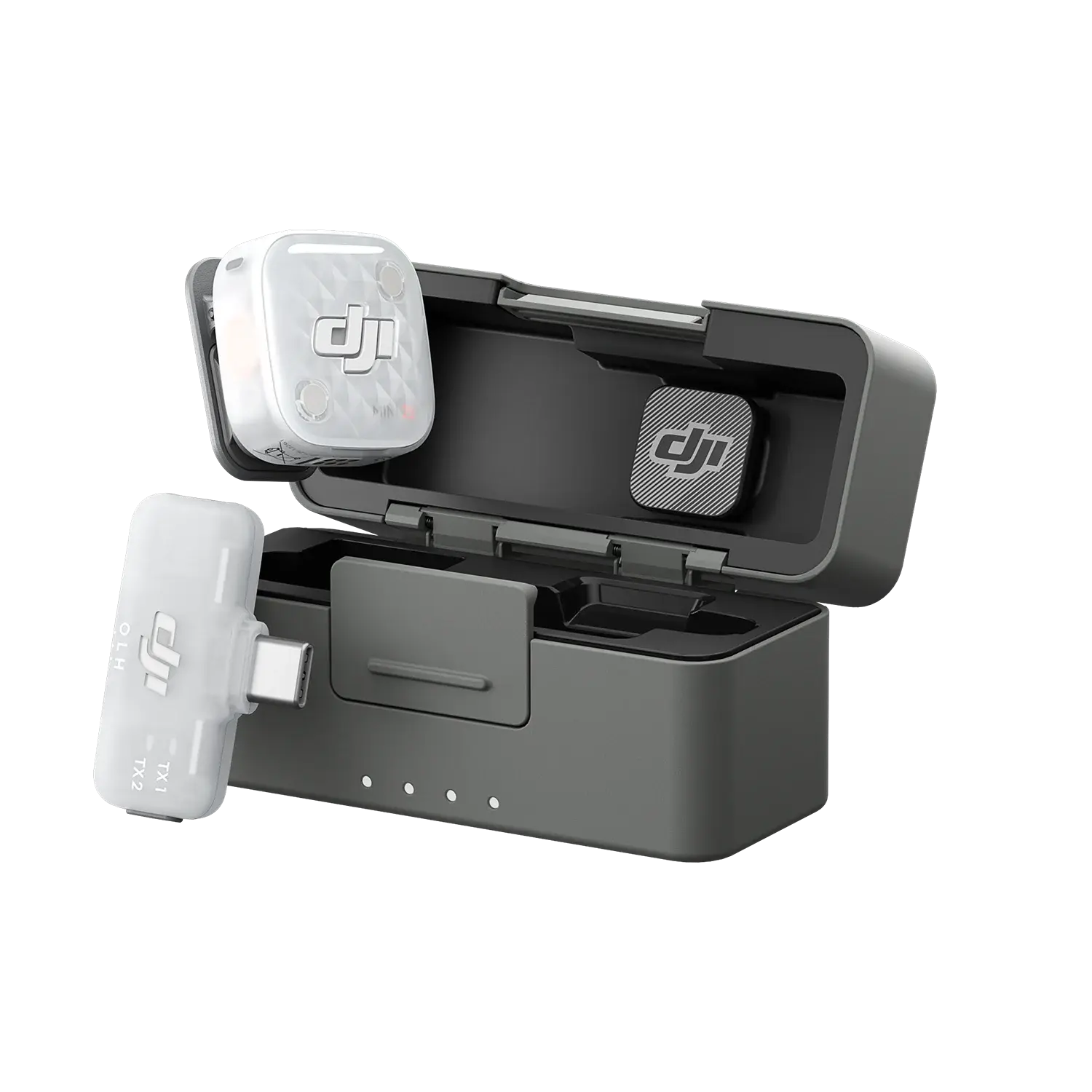 DJI Mic Mini 2S (1TX + 1 Mobile RX + Şarj Kutusu)