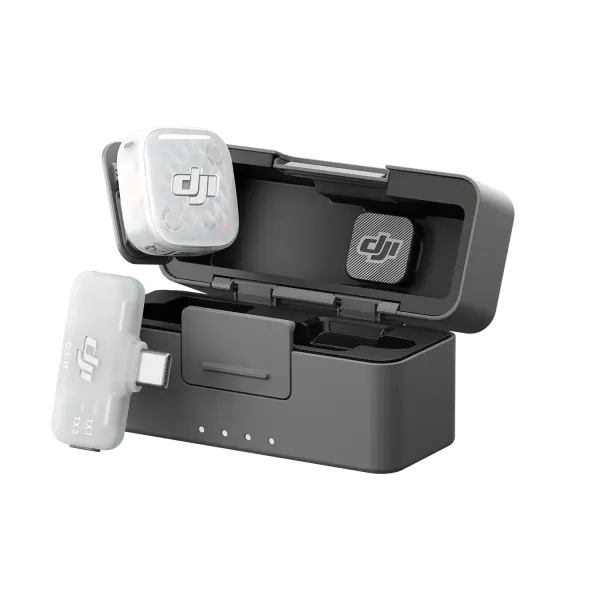 DJI Mic Mini 2S (1TX + 1 Mobile RX + Şarj Kutusu)