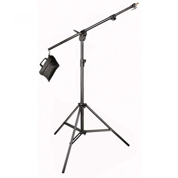 Manfrotto 420B Boom veya Işık Ayağı Kullanımı - Boş Ağırlık Çantası ile