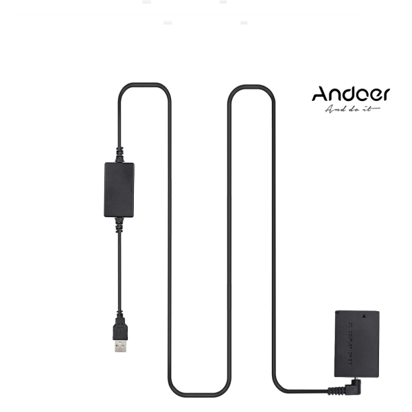 Andoer D9725 LP-E12 USB Güç Kaynağı