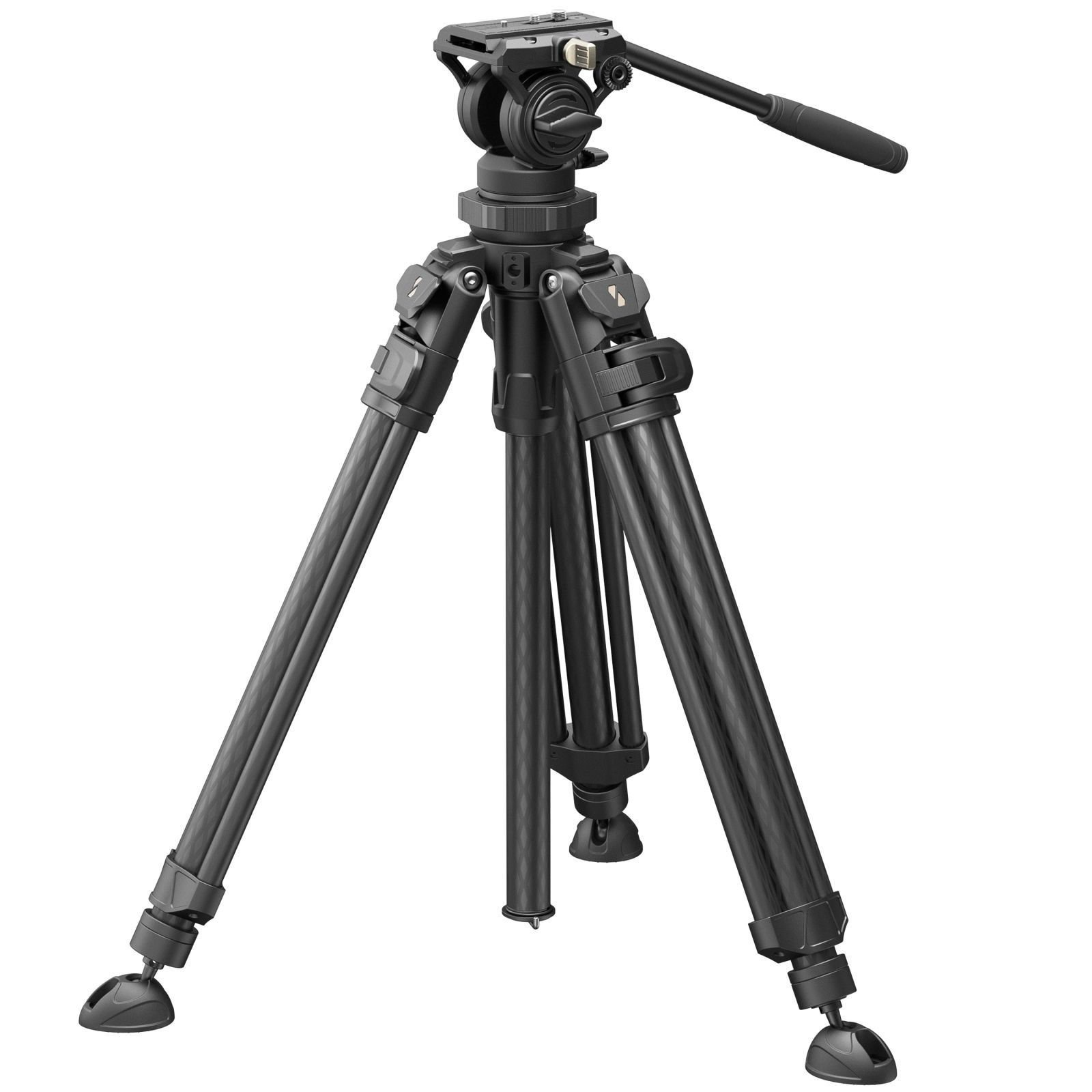 SmallRig 4420 AD-50 Pro Hafif Video Karbon Fiber Tripod Seti