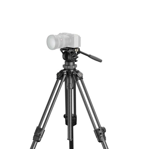 SmallRig 4420 AD-50 Pro Hafif Video Karbon Fiber Tripod Seti