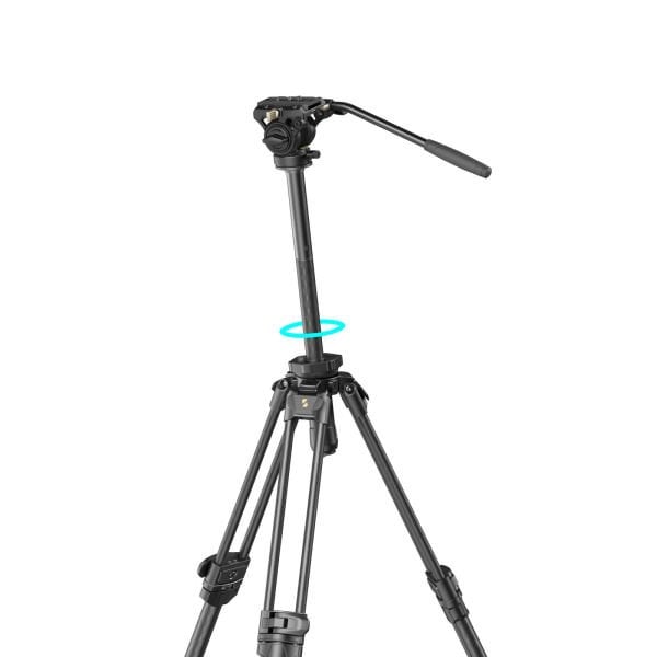 SmallRig 4420 AD-50 Pro Hafif Video Karbon Fiber Tripod Seti