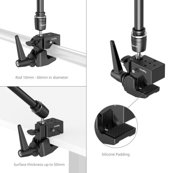 SmallRig 4862 Süper Kelepçe Sihirli Kol Takımı