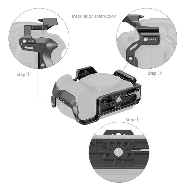 SmallRig 4978B Canon EOS R5II Mark II  için  Kafes