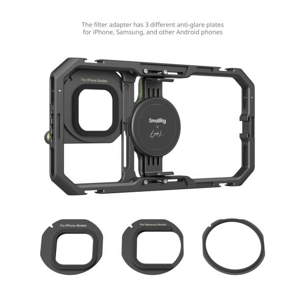 SmallRig 4596B x Brandon Li Hepsi Bir Arada Mobil Video Kiti
