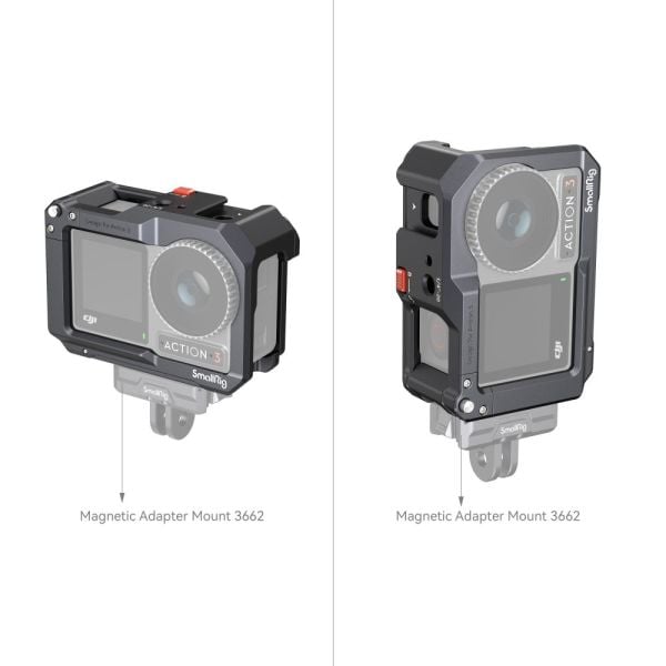 SmallRig 4119C DJI Osmo Action 3 / 4 / 5  için  Kafesi