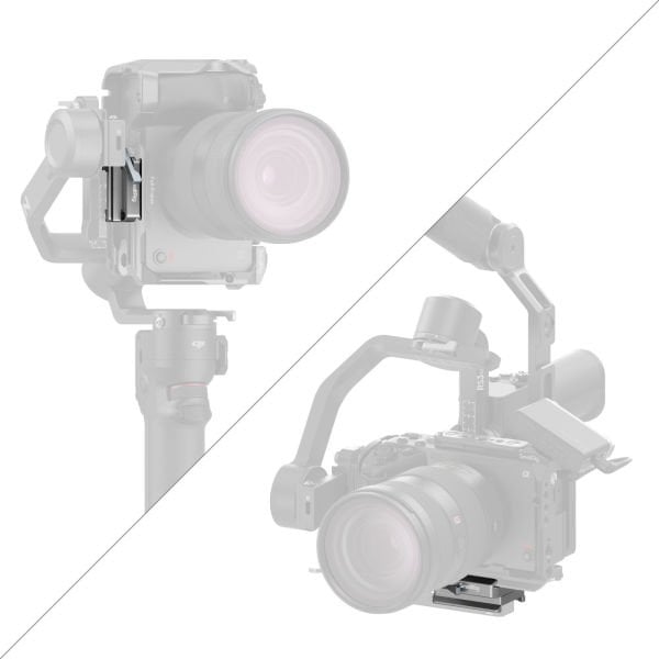SmallRig 4639 DJI RS 2 / RSC 2 / RS3 / RS 3 Pro / RS4 / RS4 Pro için  HawkLock H38 Arca-Swiss Hızlı Çıkarma Plakası