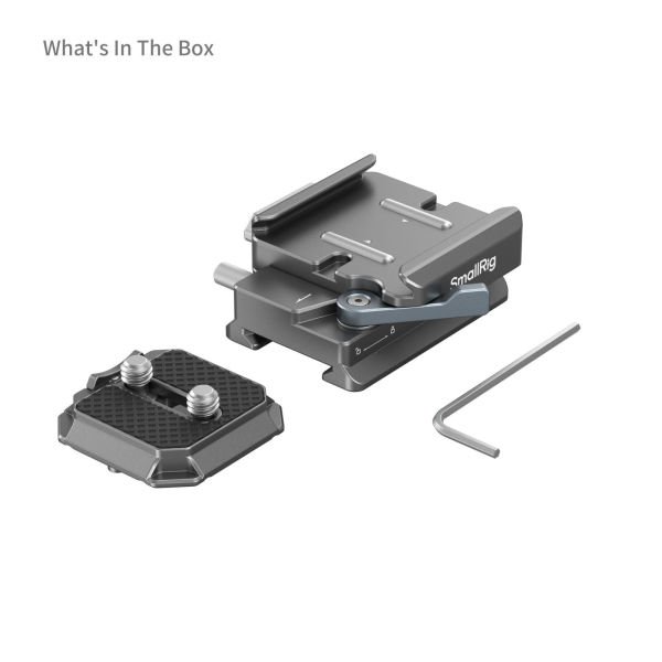 SmallRig 4639 DJI RS 2 / RSC 2 / RS3 / RS 3 Pro / RS4 / RS4 Pro için  HawkLock H38 Arca-Swiss Hızlı Çıkarma Plakası