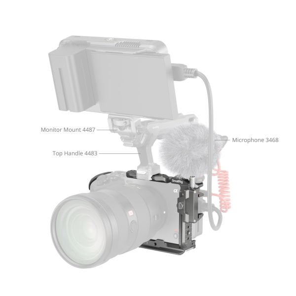 SmallRig 4770 Sony FX3 / FX3A / FX30  için  HawkLock Hızlı Çıkarma Kafes Kiti