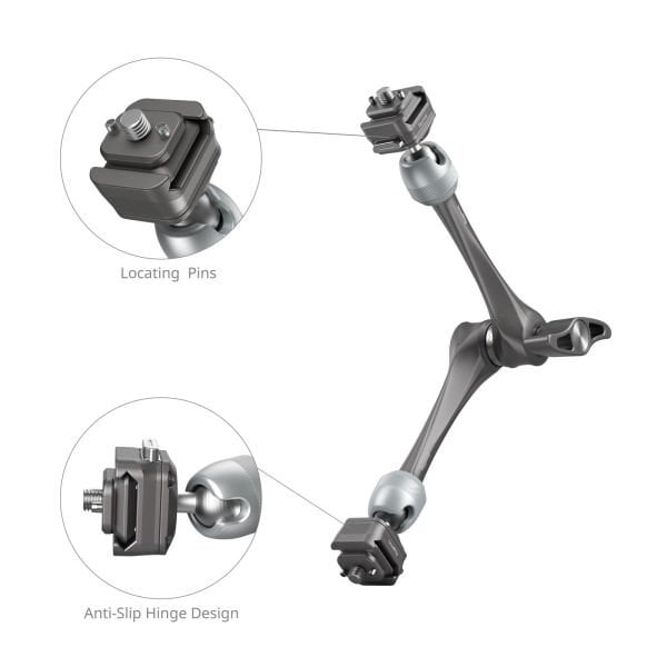 SmallRig 4489 HawkLock H21 Hızlı Çıkarma Rozet Sihirli Kol (11'')