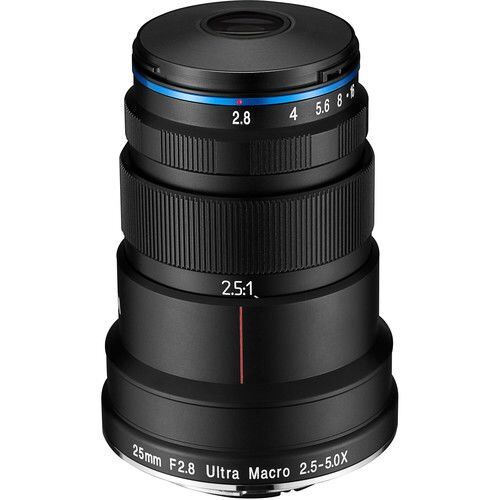 LAOWA 25MM F/2.8 ULTRA MACRO 5X LENS CANON EF