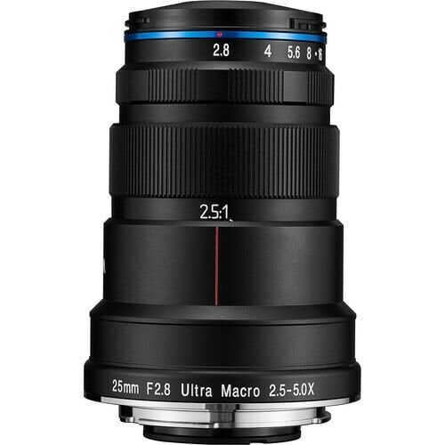 Laowa 25mm F/2.8 2.5-5X  Ultra Macro Lens - Nikon F