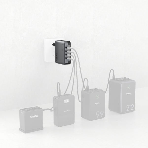 SmallRig 4748  145W 4 Portlu PD Güç Adaptörü