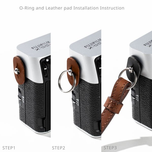 SmallRig 5209 Evrensel Deri Kamera Omuz Askısı (Kahverengi)