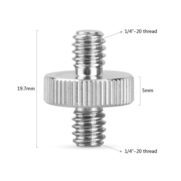 SmallRig  828B  1/4 ''Çift Uçlu Vida