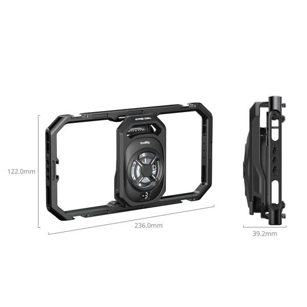 SmallRig 5276 Hepsi Bir Arada Termal Canlı Yayın ve Video Çekim El Tipi Telefon Kafesi Kiti