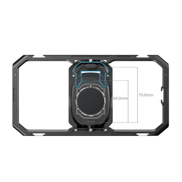 SmallRig 5276 Hepsi Bir Arada Termal Canlı Yayın ve Video Çekim El Tipi Telefon Kafesi Kiti