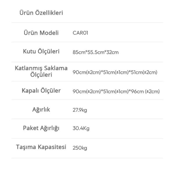 Ulanzi X007 Video Ekipman Arabası