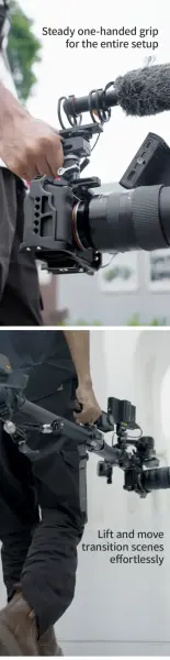YC Onion Monopod Nato Handgrip