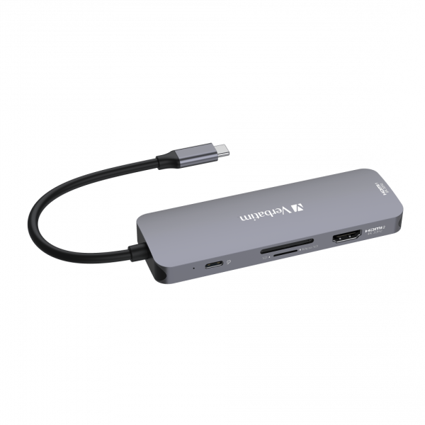 VERBATIM 32151 USB-C PRO 8 PORT HUB CMH-08