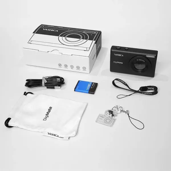 Yashica Digimate Siyah Dijital Fotoğraf Makinesi