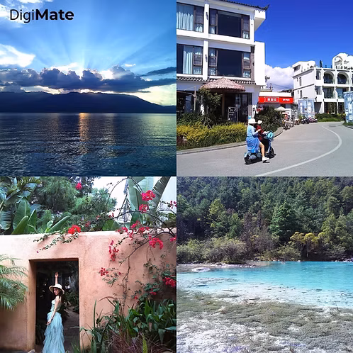 Yashica Digimate Beyaz Dijital Fotoğraf Makinesi