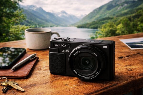 Yashica City 300 Siyah Dijital Fotoğraf Makinesi