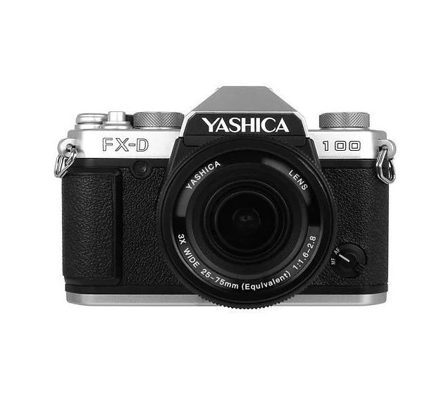 Yashica FX-D100 25-75mm / F1.6 – F2.8 Dijital Film Simulasyonlu Fotoğraf Makinesi