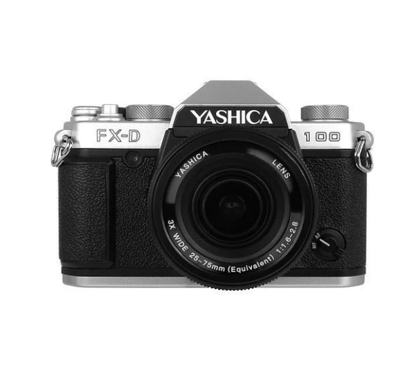 Yashica FX-D100 25-75mm / F1.6 – F2.8 Dijital Film Simulasyonlu Fotoğraf Makinesi