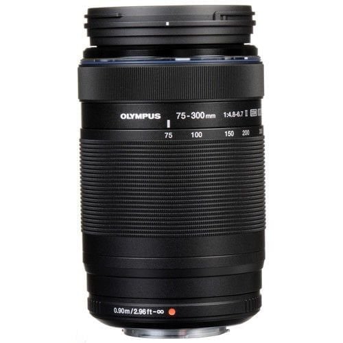 OLYMPUS LENS 75-300MM 4.8-6.7 II BLACK (OM SYSTEM)  V335400BW000