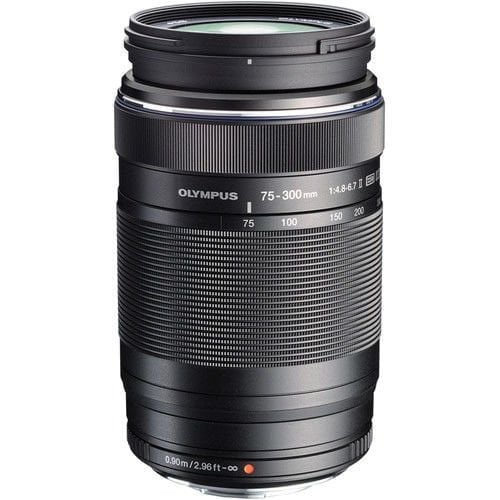 OLYMPUS LENS 75-300MM 4.8-6.7 II BLACK (OM SYSTEM)  V335400BW000