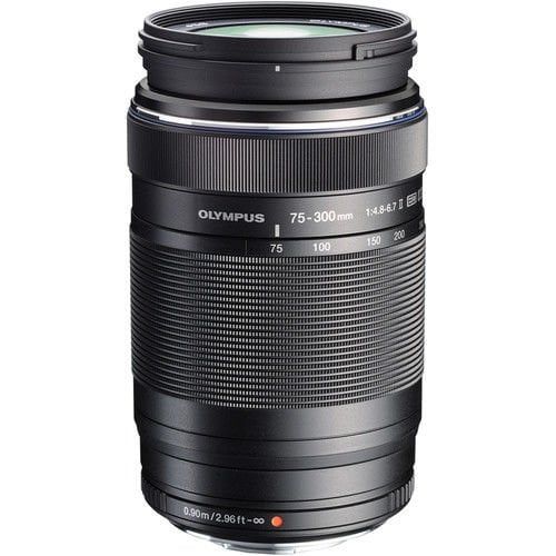OLYMPUS LENS 75-300MM 4.8-6.7 II BLACK (OM SYSTEM)  V335400BW000
