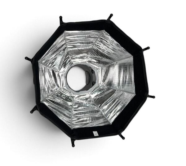 PDX K3 30cm Speeedlite Mount Grid'li Octagon Softbox  Godox V1 ve V860 Tarzı Flaşlar için
