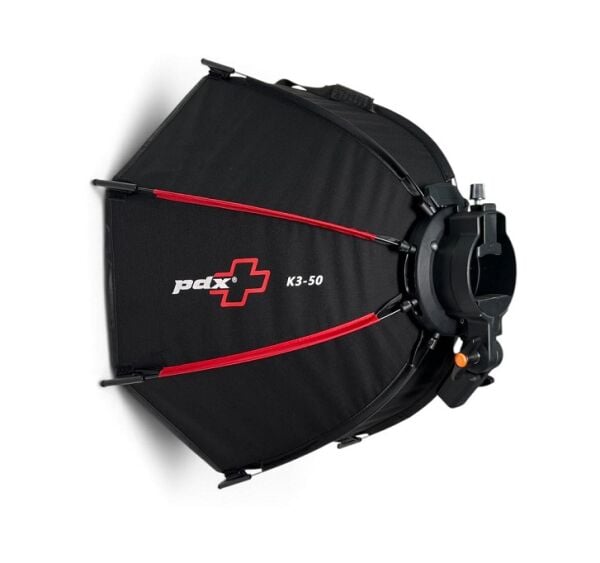 PDX K3 50cm Speeedlite Mount Grid'li Octagon Softbox  Godox V1 ve V860 Tarzı Flaşlar için