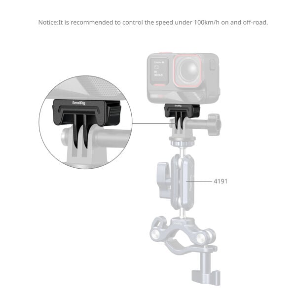 SmallRig 6303 Insta360 X5 / X4 Air / Ace Pro 2 / Ace Pro / Ace  için Hızlı Çıkarma Montaj Adaptörü