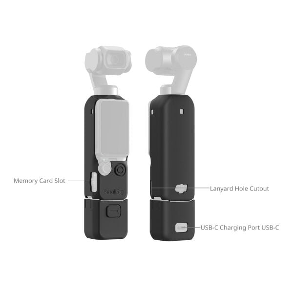 SmallRig 6007 DJI Osmo Pocket 4  için  Silikon Kılıf Seti